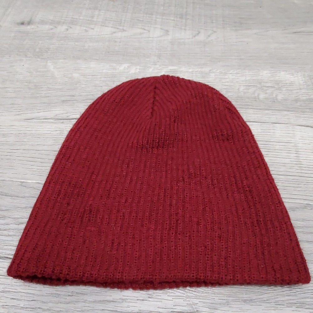 NEW Neff Rib Beanie Red Hat - Picture 3 of 3